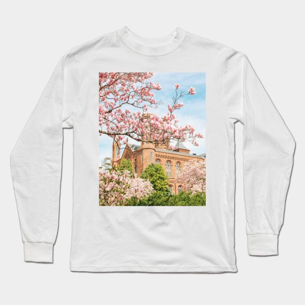 Cherry Blossom 1 Long Sleeve T-Shirt by igjustin